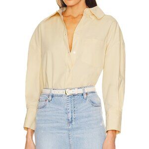 Anine Bing Mika Shirt - Yellow (XL)